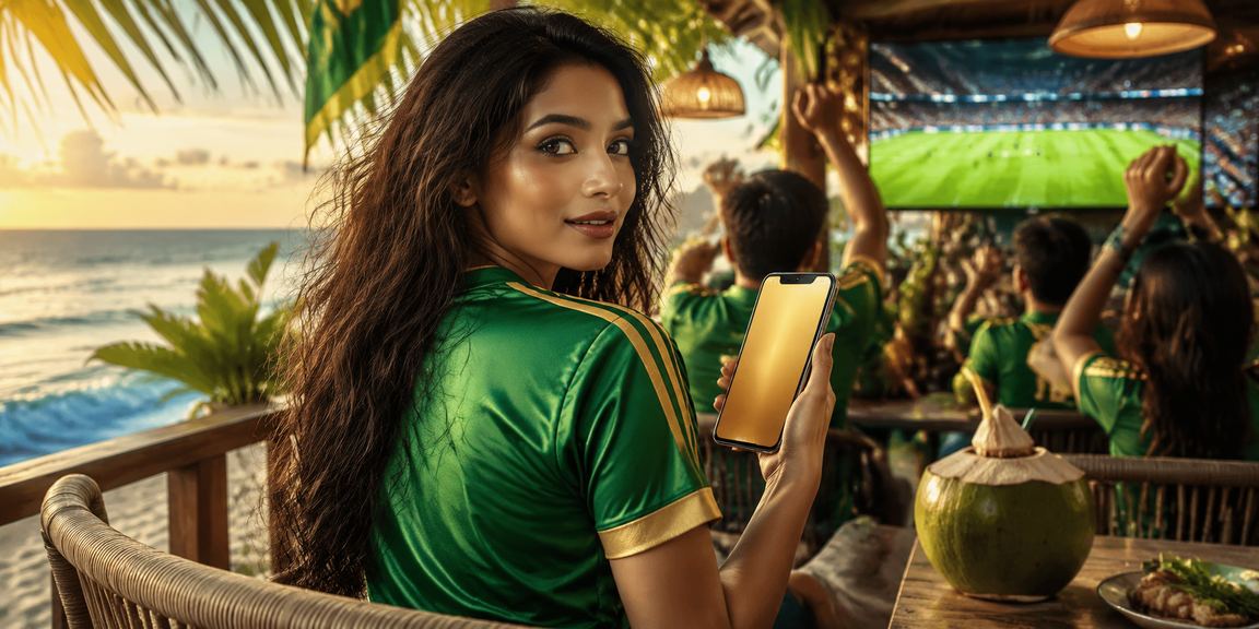 কক্সবাজার সমুদ্র সৈকতে মোবাইলে বেটিং পেমেন্ট করছেন একজন ব্যবহারকারী