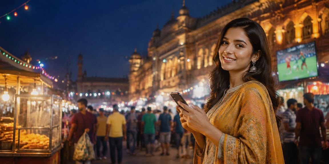 রাজশাহীর নাইট মার্কেটে মোবাইলে গেমিং