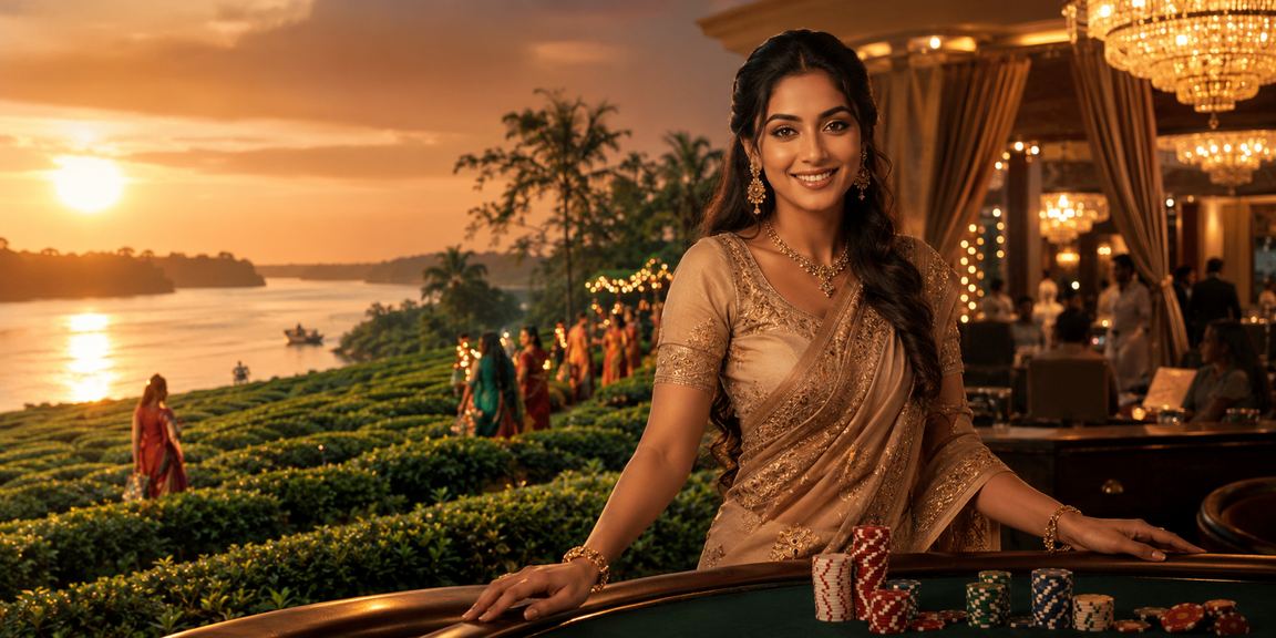 রংপুরের চা বাগানের পাশে বিশ্রাম নিতে নিতে ll89 লটারি উপভোগ করছেন